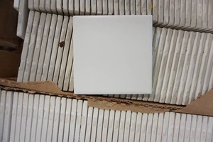 lot 39 image: (6 Boxes) daltile Ceramic Wall Tile Arctic White
