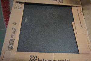 lot 51 image: (4 Boxes) Interceramic Habitat Graphite(M) Floor Tile