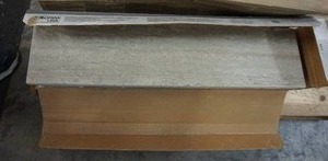 lot 53 image: (2 Boxes) Leek Ceramic Tile 6 x 24