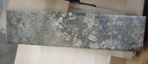 lot 58 image: (1 Box) daltile Ceramic Wall Tile 3 x 12 Bullnose