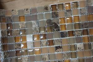 lot 72 image: (6 sheets) Mosaic Tile Brown Tones