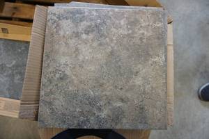 lot 83 image: (3 Boxes) Porcelain Floor and Wall Tile Brown
