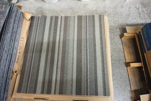 lot 90 image: (2 Boxes) 24 x 24 Carpet Tiles by Mohawk