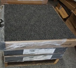 lot 110 image: (3 Boxes) 24 x 24 Carpet Tile