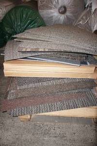 lot 114 image: Assorted Carpet Tiles