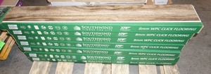 lot 121 image: (7 Boxes) 6 x 48 Plank Floor Tiles by WPC Flooring
