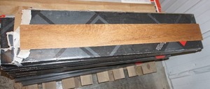 lot 139 image: (7 Boxes) 4 x 36 Plank Flooring by Knight Tile