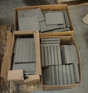 lot 175 image: (1 Box) 6 x 6 Quarry Tile EDGES by Dal-tile
