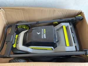 lot 210 image: Ryobi 40V HP Brushless 20 in. Cordless Battery Walk Behind Push Mower