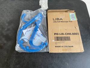 lot 219 image: LiBa Blue Back and Neck Massage Hook