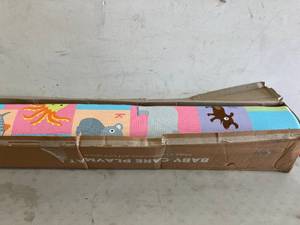 lot 121 image: Baby Care FarmAnimal Double Sided Non-Toxic Play Mat