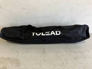 lot 125 image: TOLEAD 17 x 3-5 ft. Adjustable Height BadmintonPickleball Set with Net