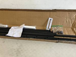 lot 150 image: ZINUS Quick Lock Black Metal Queen Size Bunkie Board