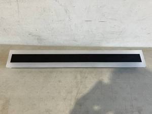 lot 185 image: Black and Frosted White Acrylic Modern Outdoor LED Wall Light