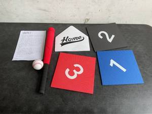 lot 232 image: WEMOVE SPORTS 4-Piece Baseball Tee Ball Set