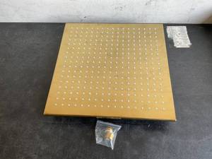 lot 244 image: Suguword 16 Inch LED Square High Pressure Brushed Gold Rain Shower Head