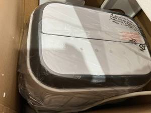 lot 311 image: BLACKDECKER 8,000 BTU SACCCEC White Portable Air Conditioner with Heat and Remote Control
