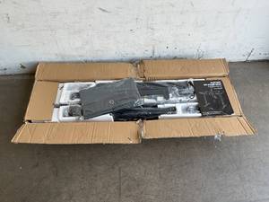 lot 31 image: Electric Black Standing Adjustable Desk