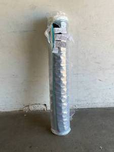 lot 71 image: LINENSPA 8 Inch Memory Foam and Innerspring Hybrid Full Size Mattress Bed-in-a-Box