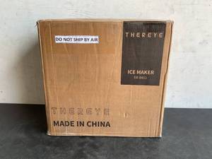 lot 83 image: Thereye 3-Quart Stainless Steel Countertop Nugget Ice Maker
