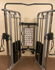 Functional Trainer, Adjustable Hi Low Cable  New