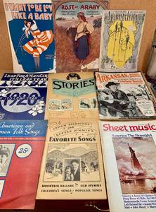 lot 68 image: VTG Music Sheets & Books 1935