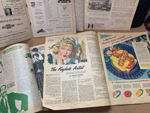 lot 73 image: 4 VTG Magazines Plat Book, 1957