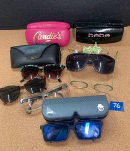 lot 76 image: MIX Eye Glasses & Cases