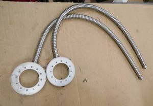 lot 26 image: 2 Fiber optic ring lights - tested - all leds work