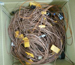lot 27 image: Box full of omega thermocouples