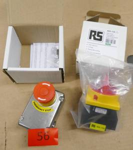 lot 56 image: 2 new Emergency Stop switches