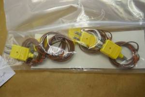 lot 73 image: 15 Omega CHROMEGA-Alomega Precision Wire Thermocouple Type K 5LRTC-TT-K-20-36