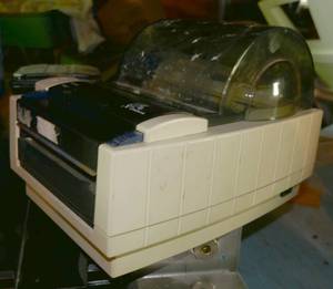 lot 79 image: Zebra thermal label printer A300