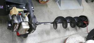 lot 93 image: Strikemaster Mag 2000 gas ice auger - works