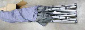 lot 130 image: Two brand new never used camping cots, even includes covers for them