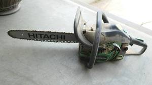 lot 154 image: Hitachi chain saw