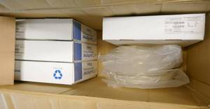 lot 179 image: FOUR new boxes and THREE packages of Cole Parmer 25 ft long packages of silicone tubing ID .25 inch OD .438 inch