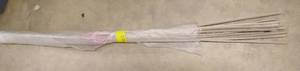 lot 174 image: Sixteen 4ft long strips - Fabric-Over-Foam EMI Shielding gasket adhesive strip Rectangle shape