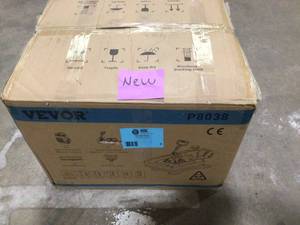 lot 5 image: VEVOR 15 in. x 15 in. Heat Press Machine 8 in 1 Shirt Printing Machine 800 Watt Dual-Tube Heating Sublimation Machine, Blue   Customer Returns See Pictures