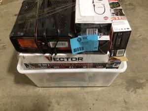 lot 24 image: Lot of Assorted Portable Power Stations  Various Models and Conditions Customer Returns See Pictures