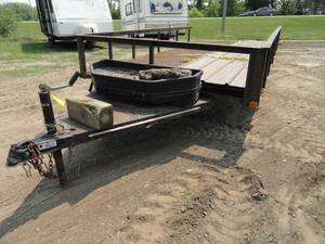 lot 13 image: Steel Utility Trailer