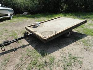 lot 23 image: Single Axel Trailer