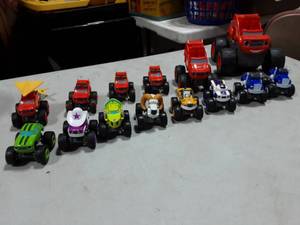 Collection Of Blaze & Monster Machine Trucks