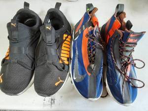 2-PairSneakers Puma & Nike Size 8 12