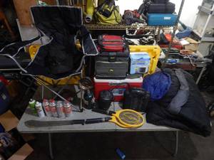 Large Lot Of Camping Related