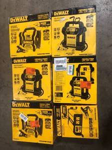 lot 1 image: Lot of Assorted Portable Power Staters Various Models and Conditions Customer Returns See Pictures
