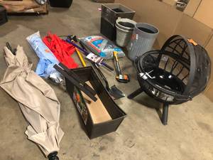lot 7 image: Lot of Outdoor Patio Items Various Models and Conditions  Customer Returns See Pictures