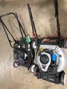 lot 11 image: 2 Lots of Lawn Mowers Various Models and Conditions Customer Returns See Pictures