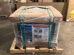 lot 13 image: Bonaire Durango 28255300 CFM 115 Volts 2-Speed DownSide Discharge Roof Top Evaporative Cooler For 2000 Sq. ft. (with Motor) Customer Returns See Pictures