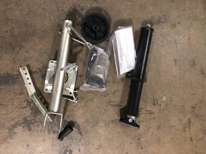 2 Lots of TowSmart 2,000 lb. Top Wind A-Frame Jack Missing Parts   Customer Returns See Pictures